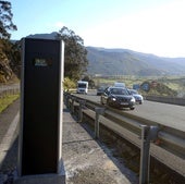 El radar de tramo entre Castro Urdiales y el viaducto de Ontón limitará la velocidad a 100 K/h.
