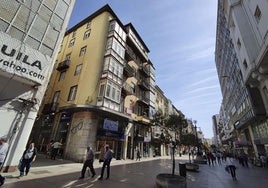 Calle Burgos de Santander