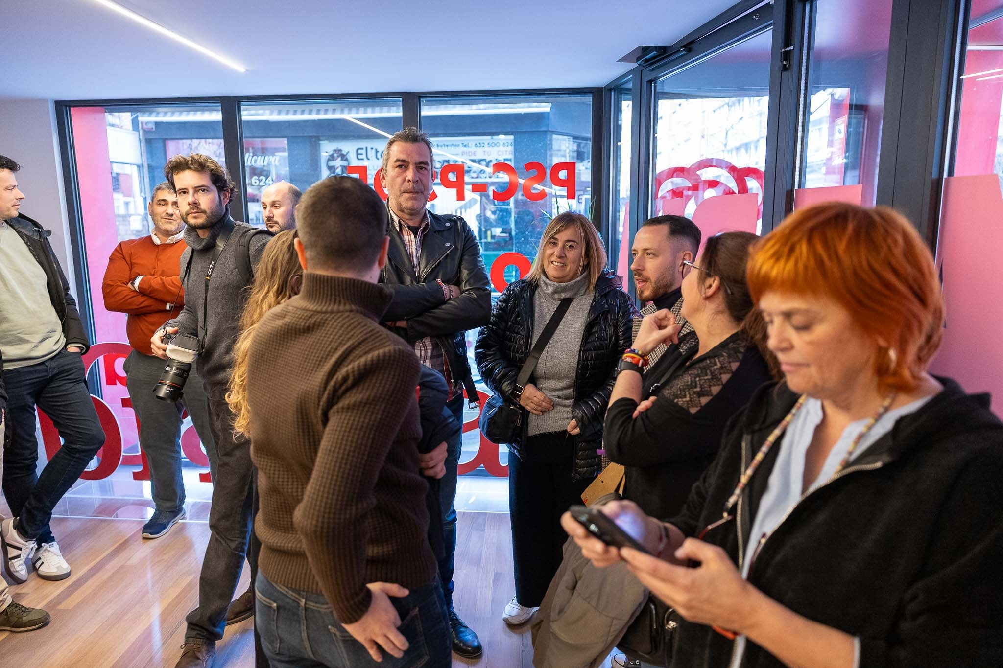 Fran Cano, Sergio Abascal, Judith Pérez, Marcos Agudo, Águeda Albajara y Patricia Rueda.