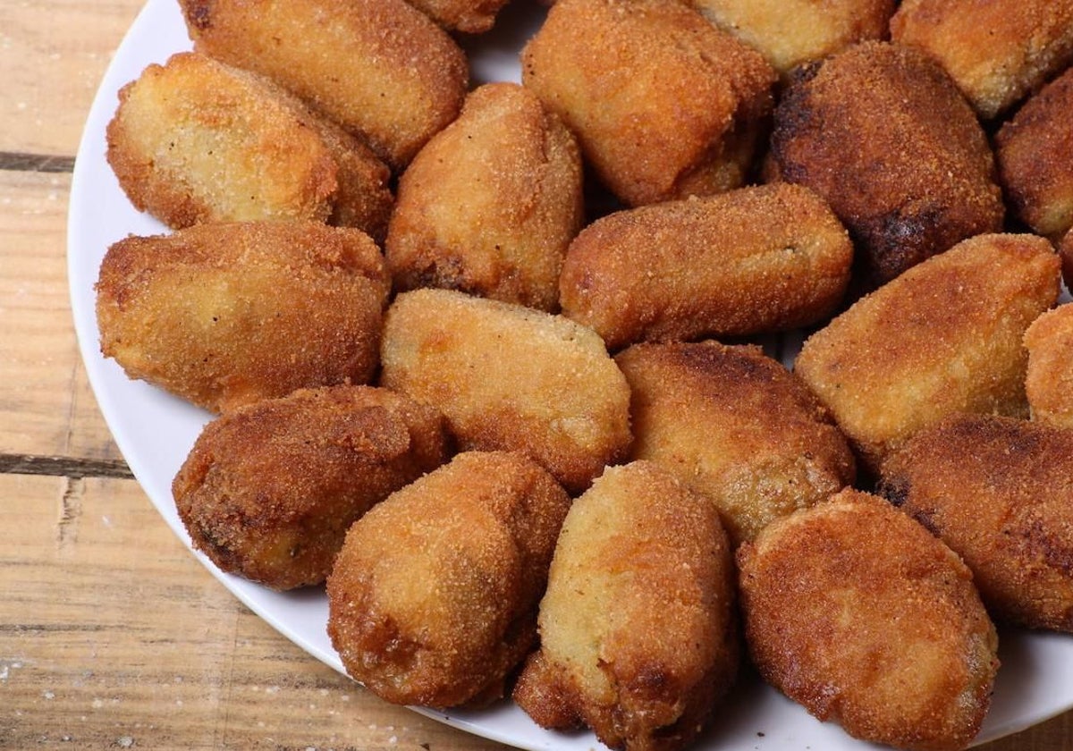 Croquetas de cocido, las más clásicas y posiblemente, las más ricas.