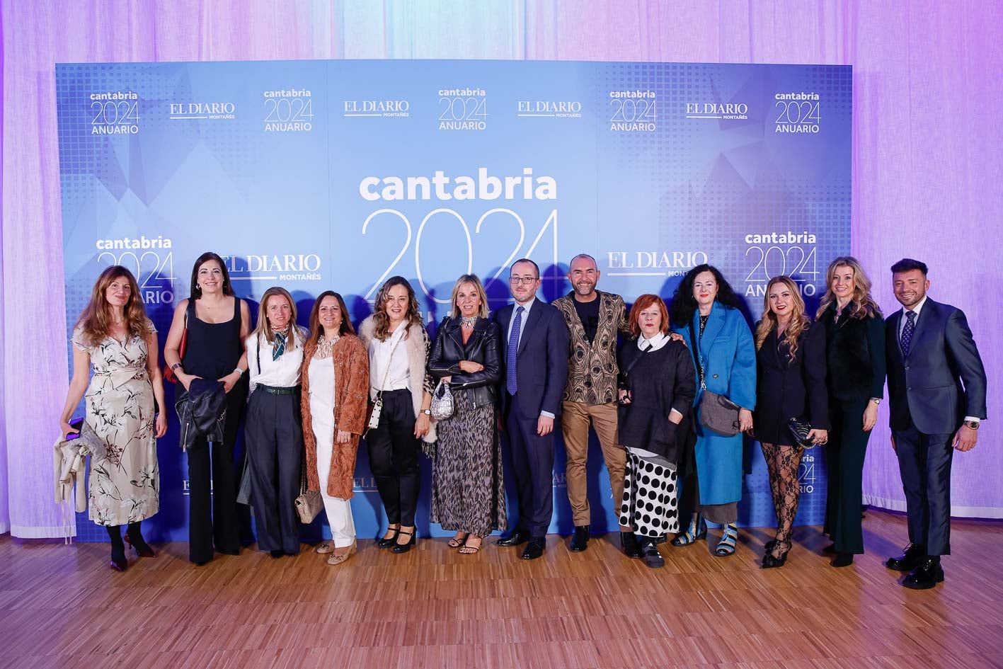 Silvia Aparicio, Alicia Bustamante, Ana Visiers, Patricia Presmanes, Eva Martín, Elena Botín, Pedro Duplá, José Luis Callejo, María José Pereda, Gloria Pereda, Laura González Quintana, Vanesa Martínez y Santi Martino.