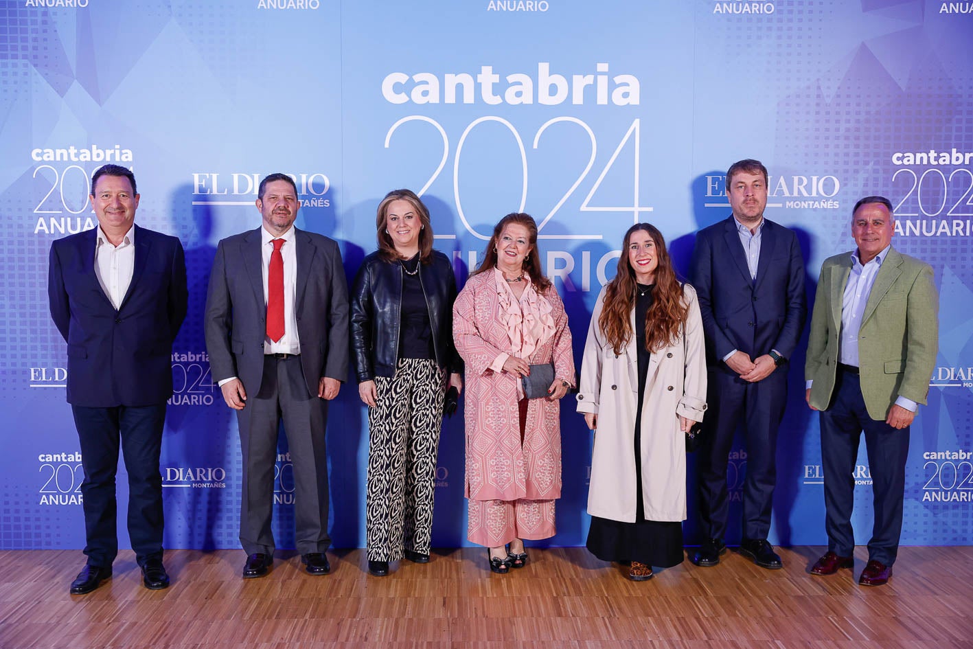 Emiliano Blanco, Antonio Orantos, Alicia Serrano, Marina Bolado, Irene González, Roberto Castilla y Eugenio de Juana.