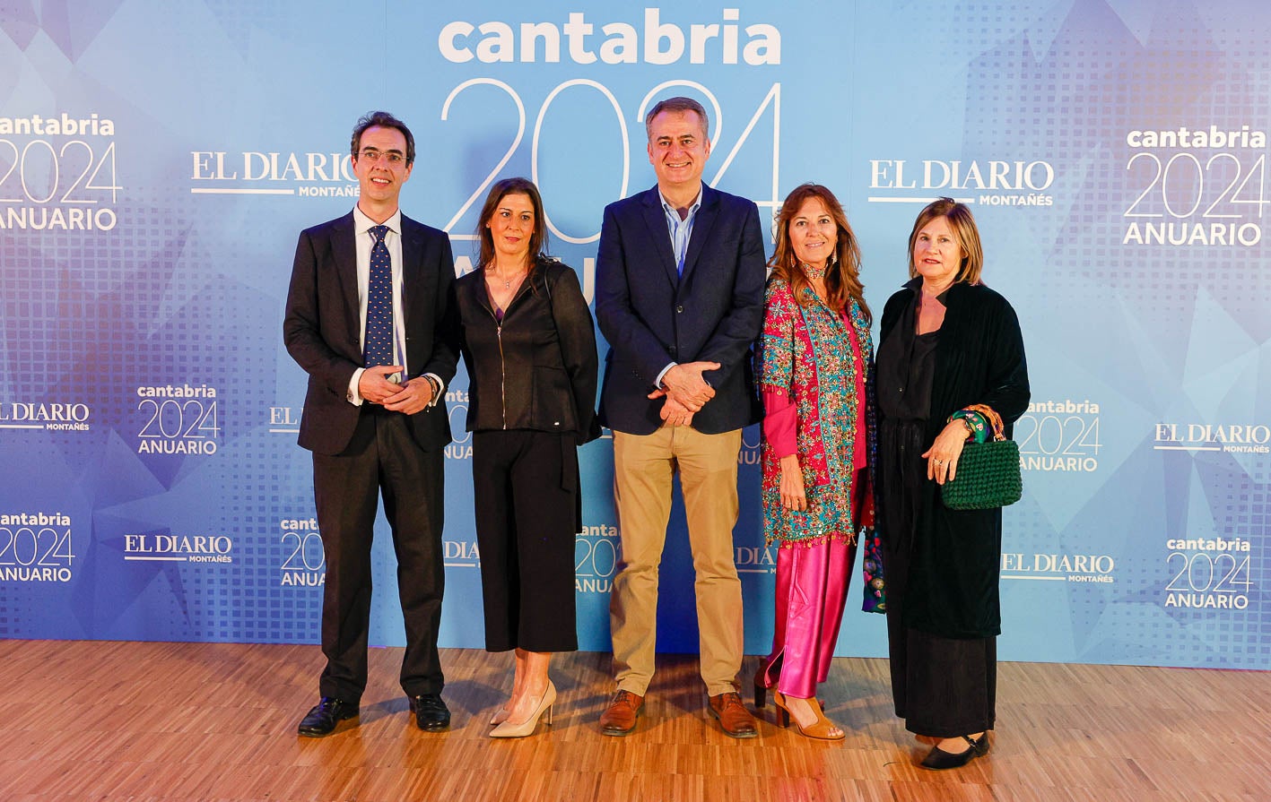 Armando Blanco, Lali García, Juan Pablo Cruz, Marta Álvarez y María Olaiz.