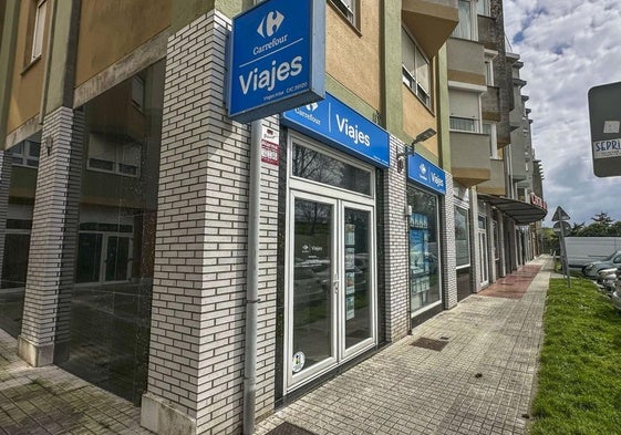 La oficina de Viajes Irisa S.L.-Carrefour, de Santa Cruz de Bezana.