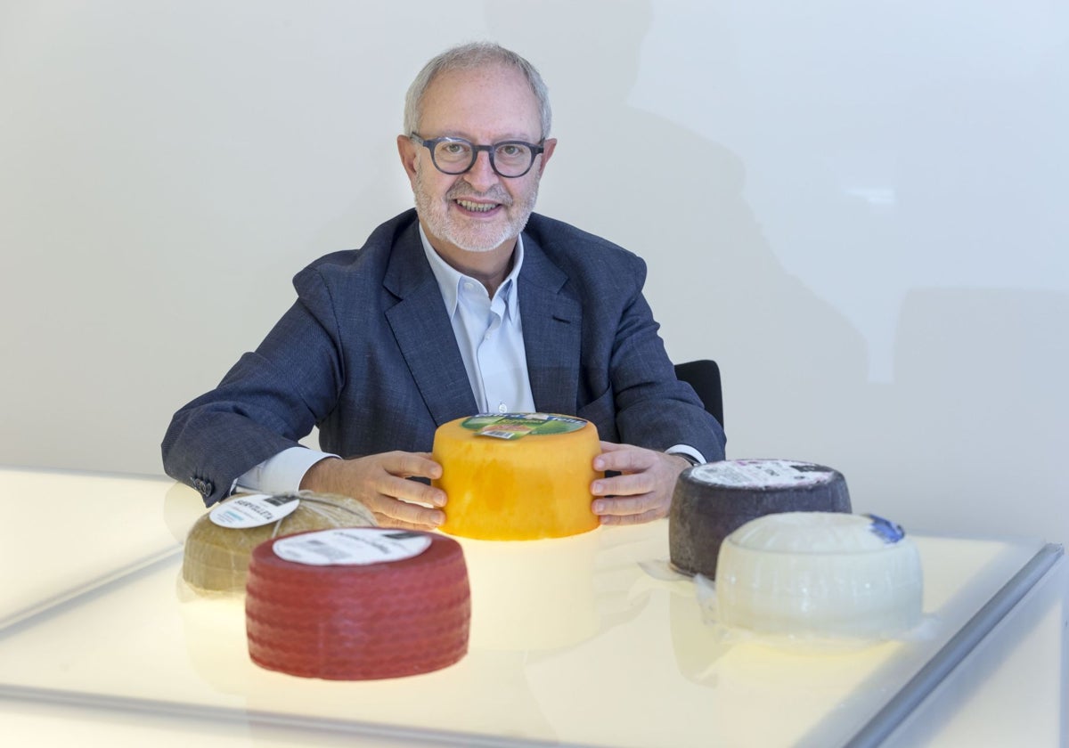 José María Lafuente, director general del grupo Lafuente, con fábricas en Heras, Asturias, Murcia y Albacete.