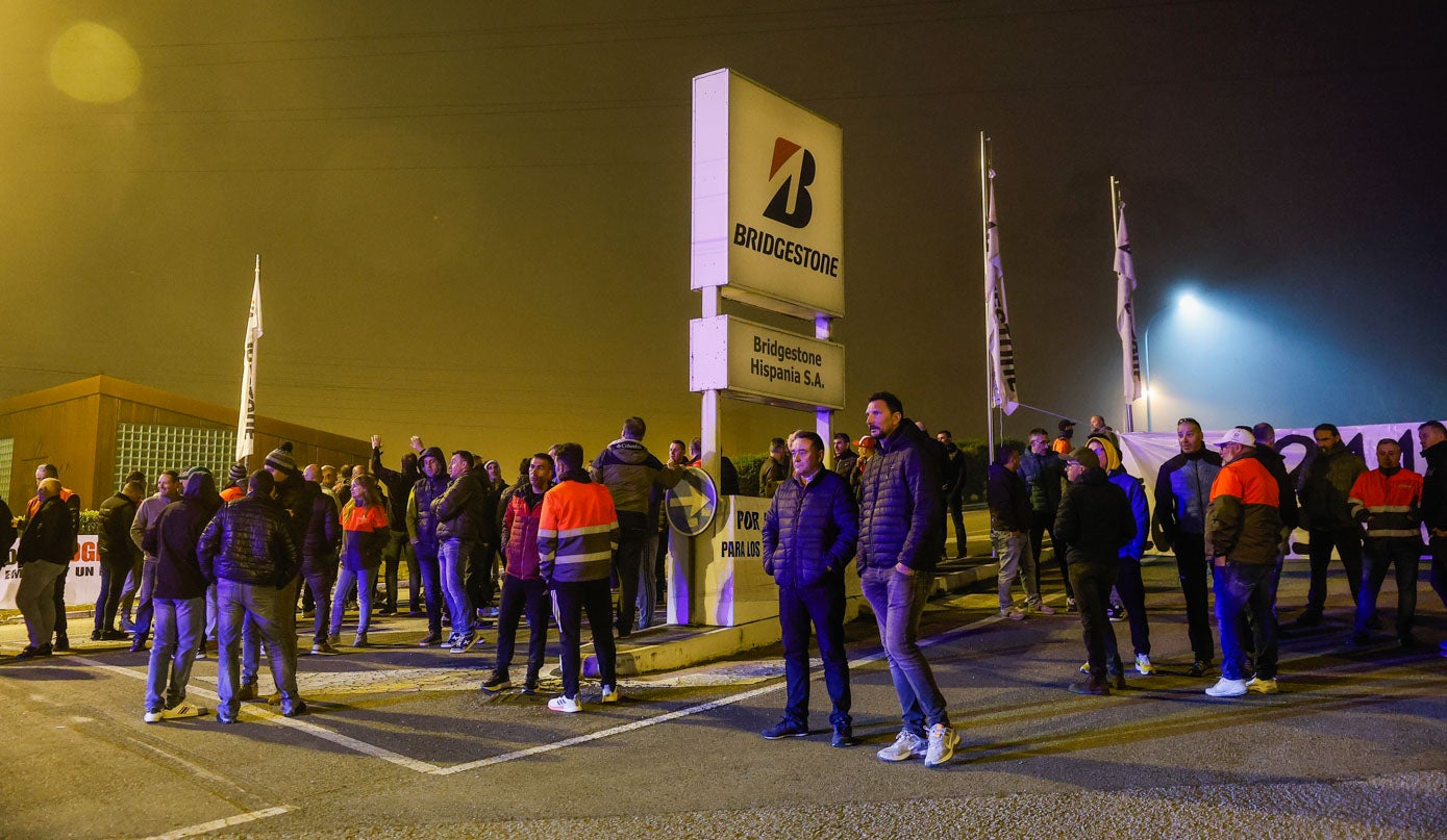 La concentración se inició en el turno de la mañana