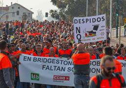 El Besaya se vuelca con los trabajadores de Bridgestone