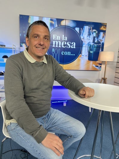 David Bonastre, en las instalaciones de El Diario Montañés.
