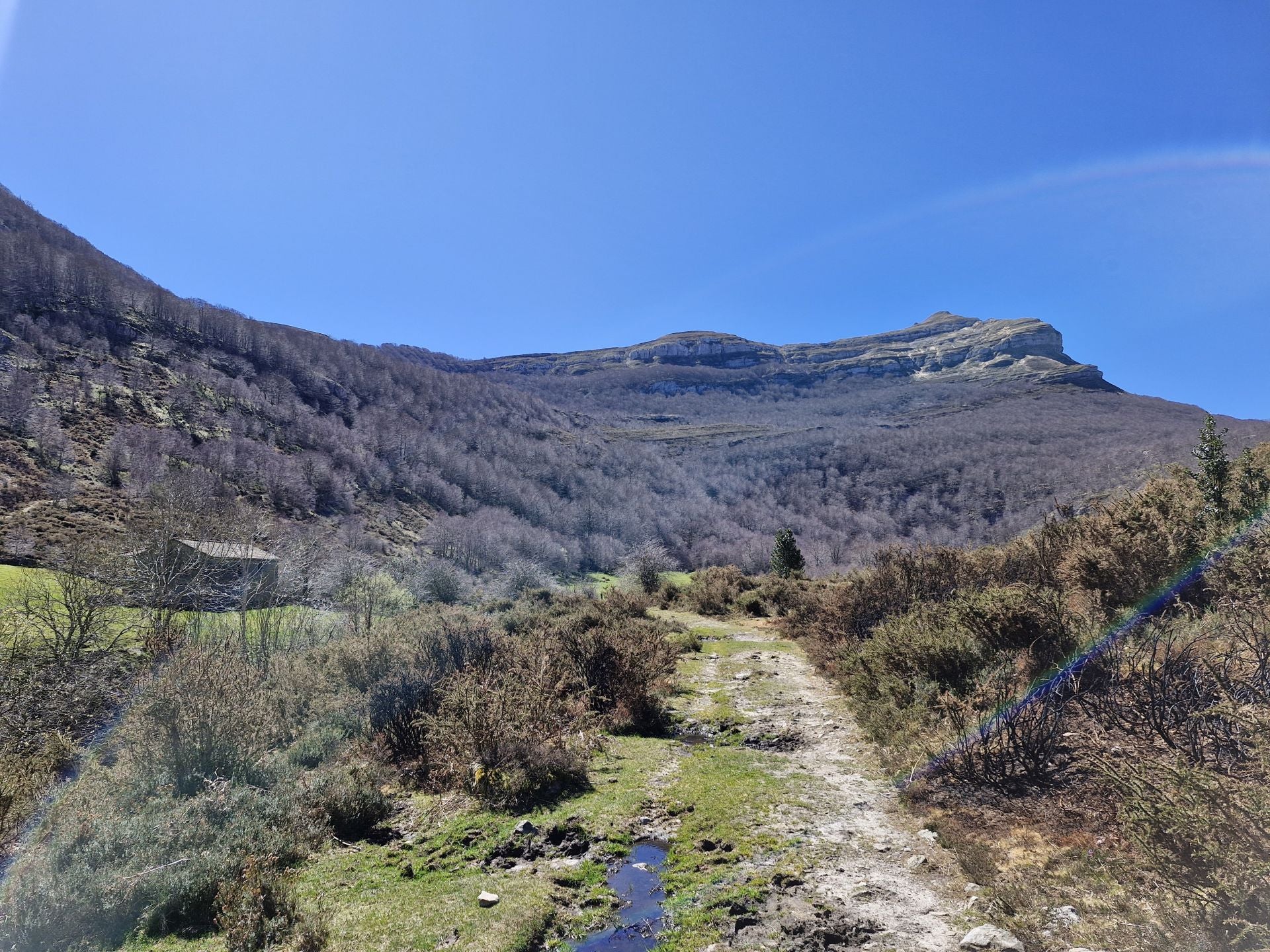 Las vistas en el poljé de Brenavinto son imponentes.