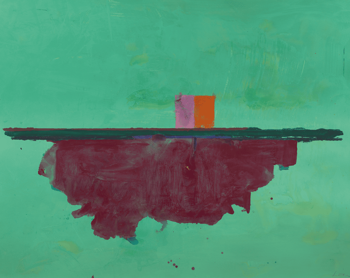 Helen Frankenthaler, 'Cassis', 1995. Helen Frankenthaler Foundation, Nueva York