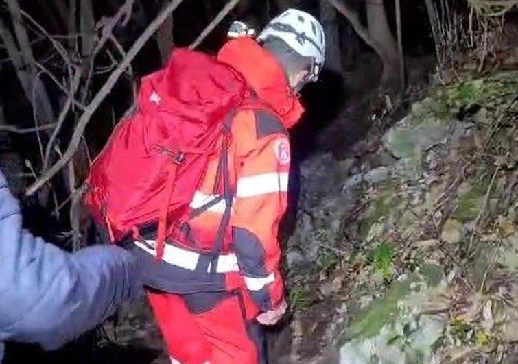 Imágenes del rescate.