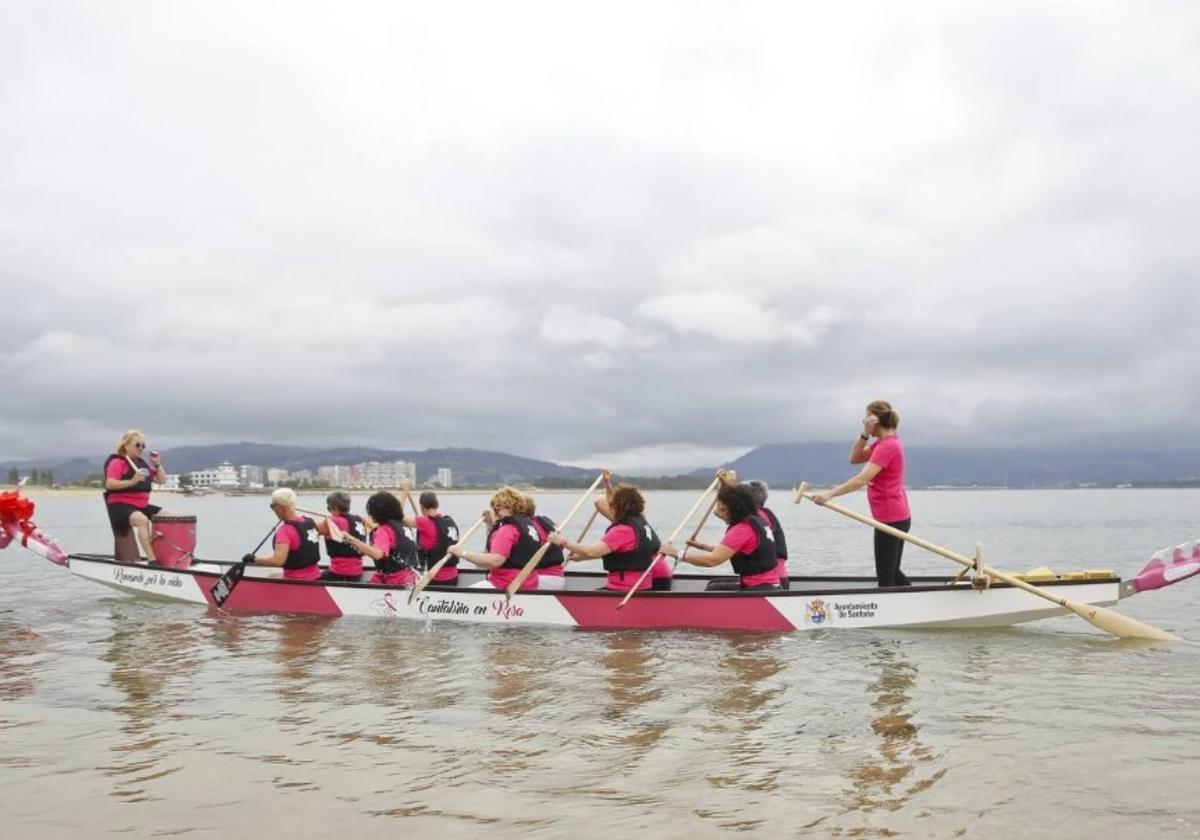Las aguas de la bahía de Santoña acogerán del 16 al 18 de mayo el III Festival de Dragon Boat