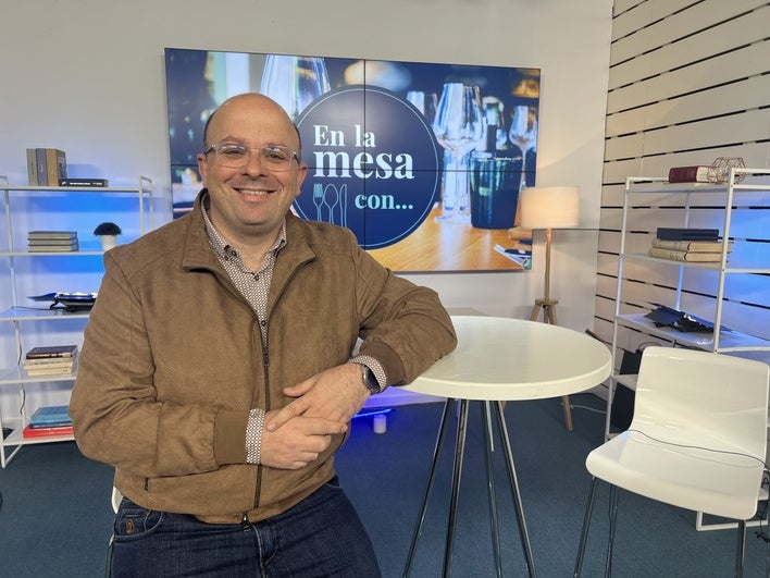 Rubén Leivas, en las instalaciones de El Diario Montañés.