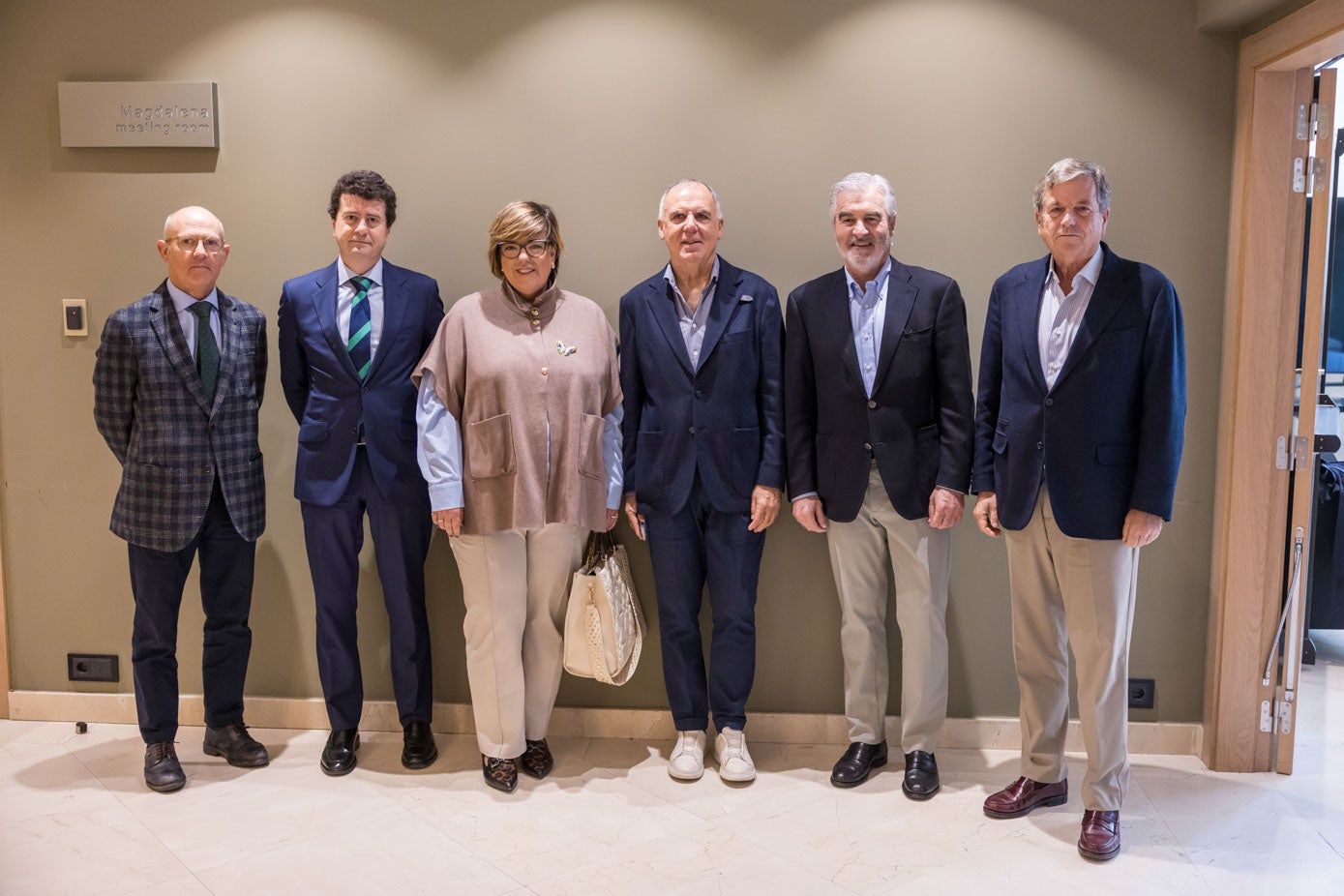 Ignacio San Juan, Gonzalo Trugeda, Sylvia de Miguel, Lorenzo Vidal de la Peña, José Martínez Sieso y Carlos Hazas.