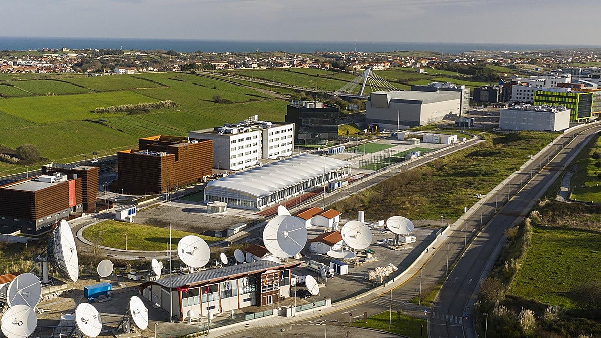 Vista aérea del Parque Científico y Tecnológico de Cantabria.