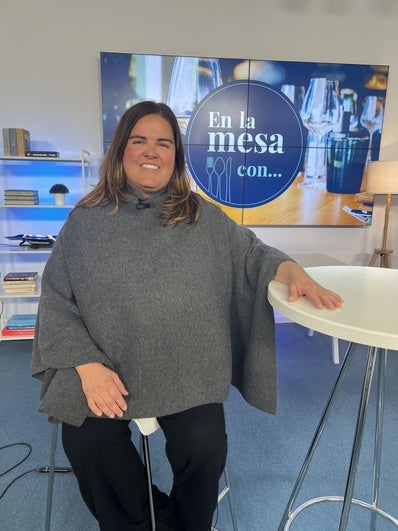 María Montesino, en las instalaciones de El Diario Montañés.