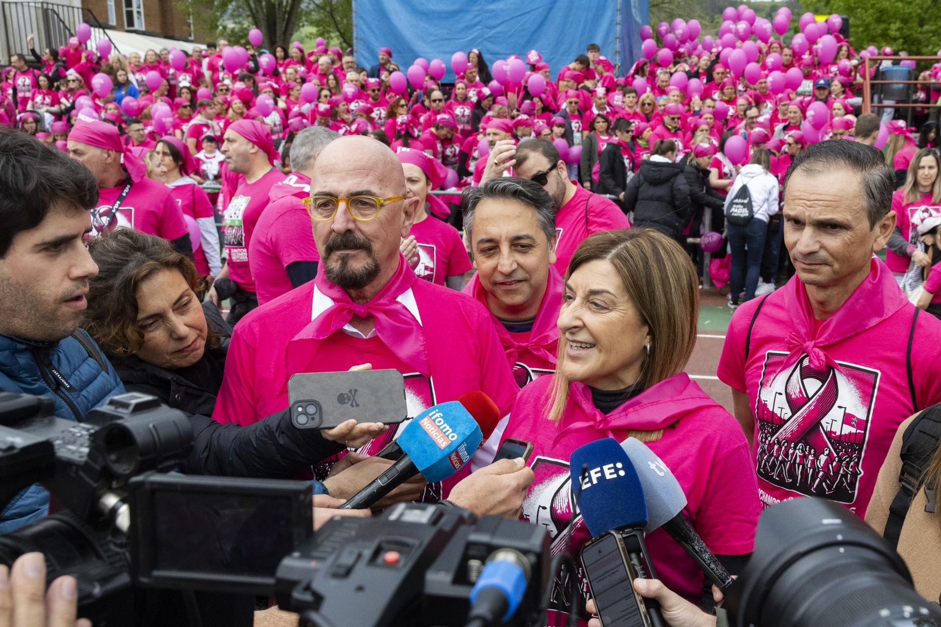 Buruaga afirmó sentirse orgullosa y emocionada