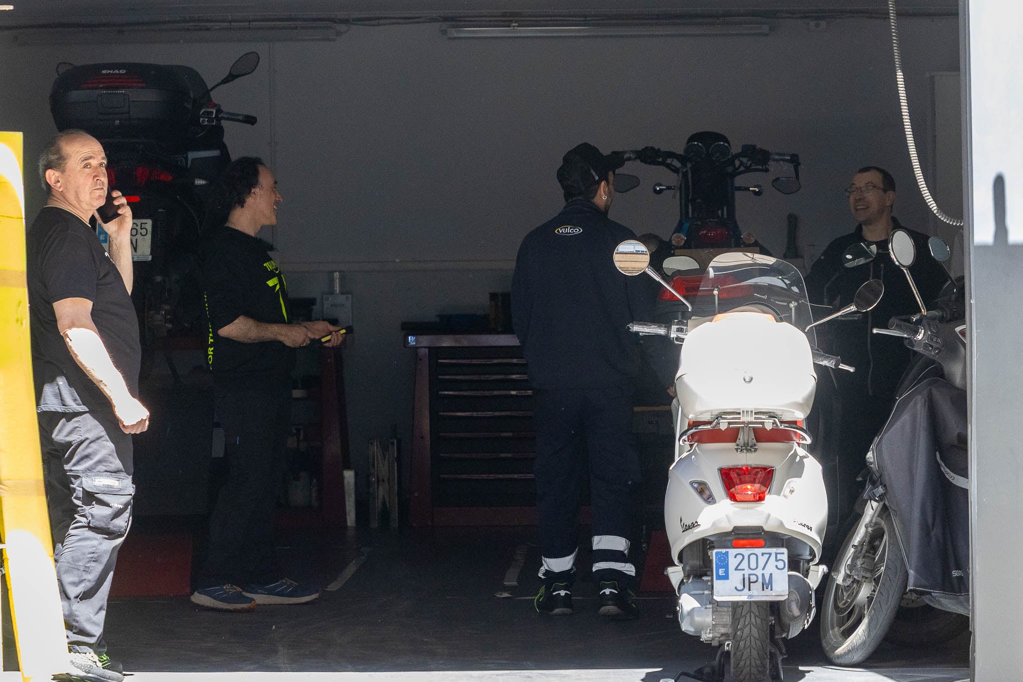 Los talleres también han sufrido las consecuencias al quedarse sin electricidad.