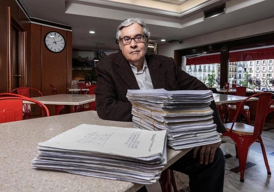 Juan Manuel de Prada presentó la primera parte de la obra en mayo de 2024 también en el Aula de Cultura.