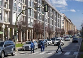 Edificios de viviendas en el barrio de El Alisal.