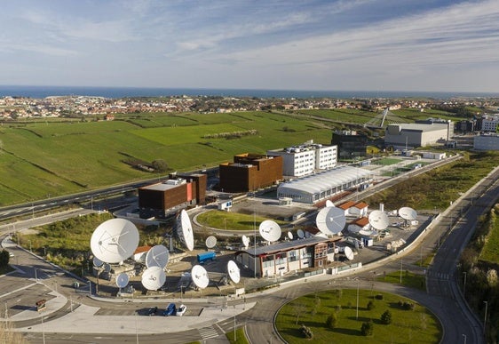 Vista aérea del Parque Científico y Tecnológico de Cantabria.