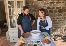 Así se hace la oreja a la plancha con salsa brava en el restaurante Hilo
