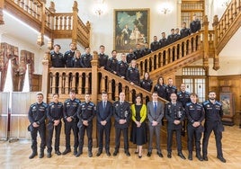 Los nuevos Policías Locales de Santander