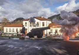 El cañón de La Cavada viajó hasta Almansa, en Albacete