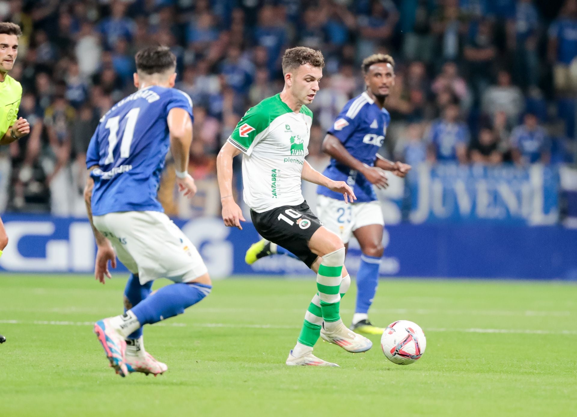 El Racing-Oviedo, declarado de alto riesgo
