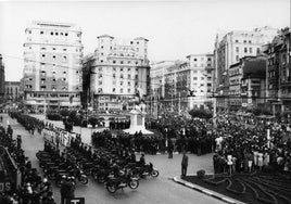 Así fueron las visitas de Franco a Santander