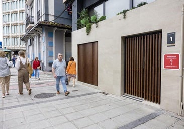 Uno de los apartamentos turísticos ubicado en Nicolás Salmerón 14, en Santander, donde antes hubo un supermercado.