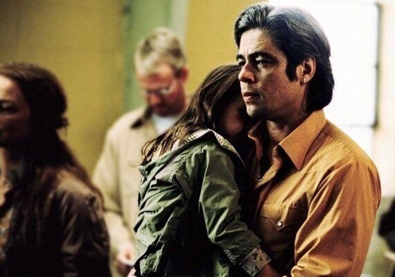 Benicio del Toro en '21 gramos'.