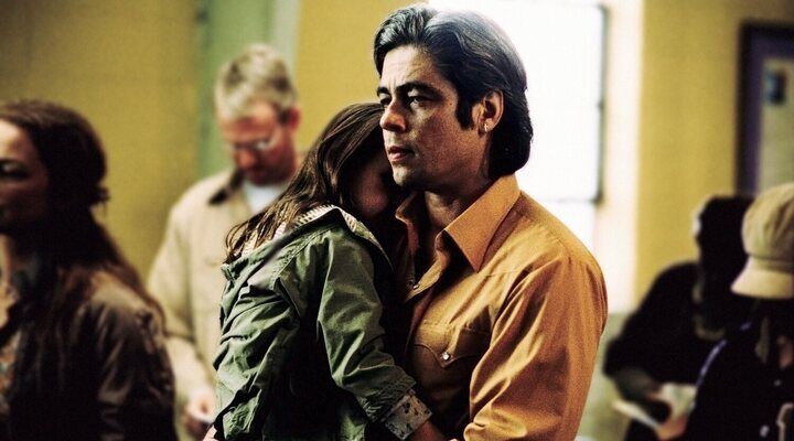 Benicio del Toro en '21 gramos'.