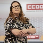 Rosa Mantecón, secretaria general de CC OO en Cantabria.
