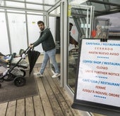 La cafetería del Museo Marítimo sigue cerrada desde el año pasado «hasta nuevo aviso»