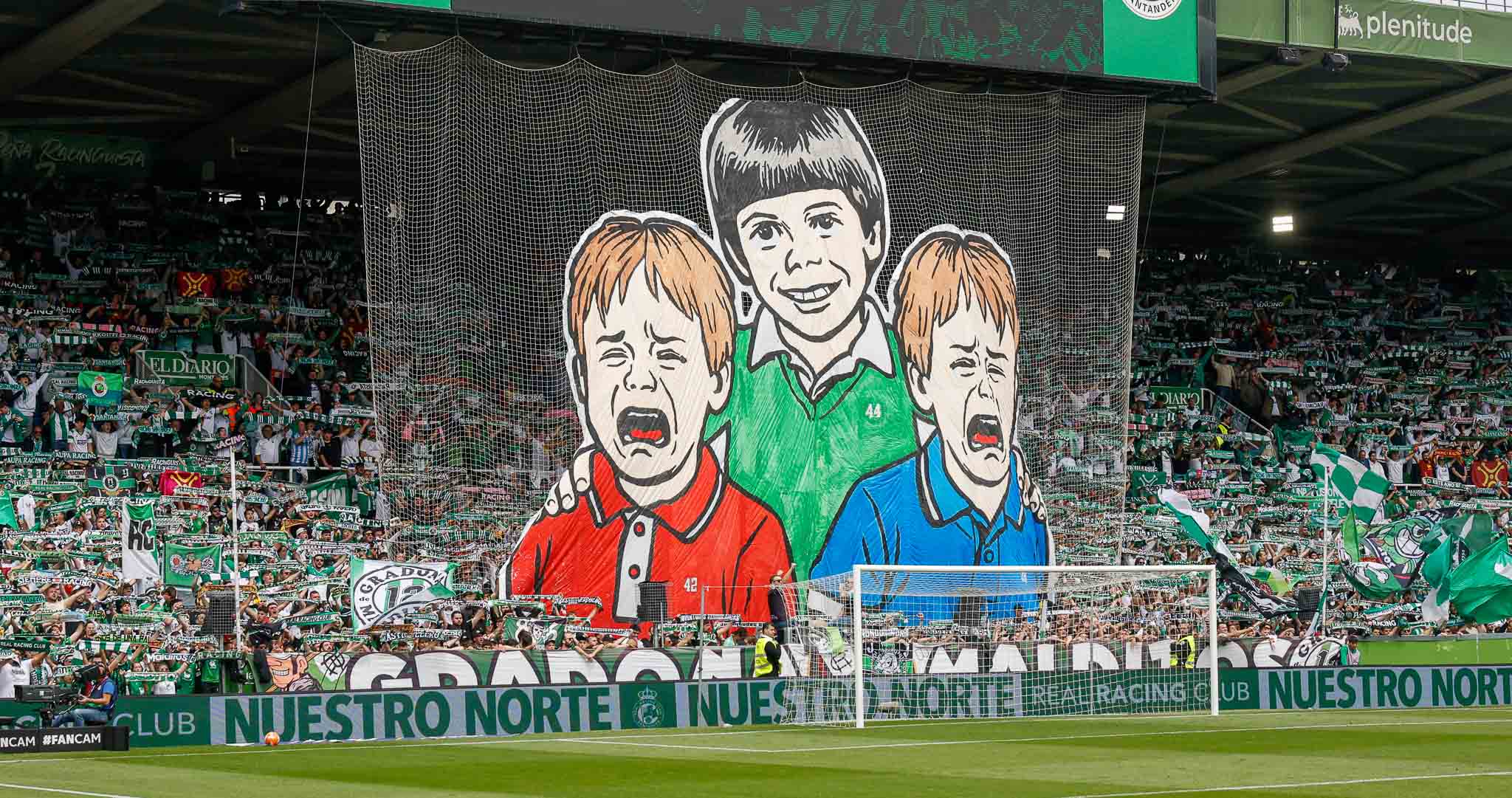 El tifo del partido ante el Oviedo puede salir caro