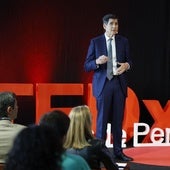Francisco del Piñal durante su ponencia 'Cómo eliminar una enfermedad de los libros de medicina'.