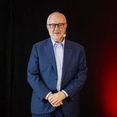 El empresario y coleccionista, José María Lafuente, durante su intervención.