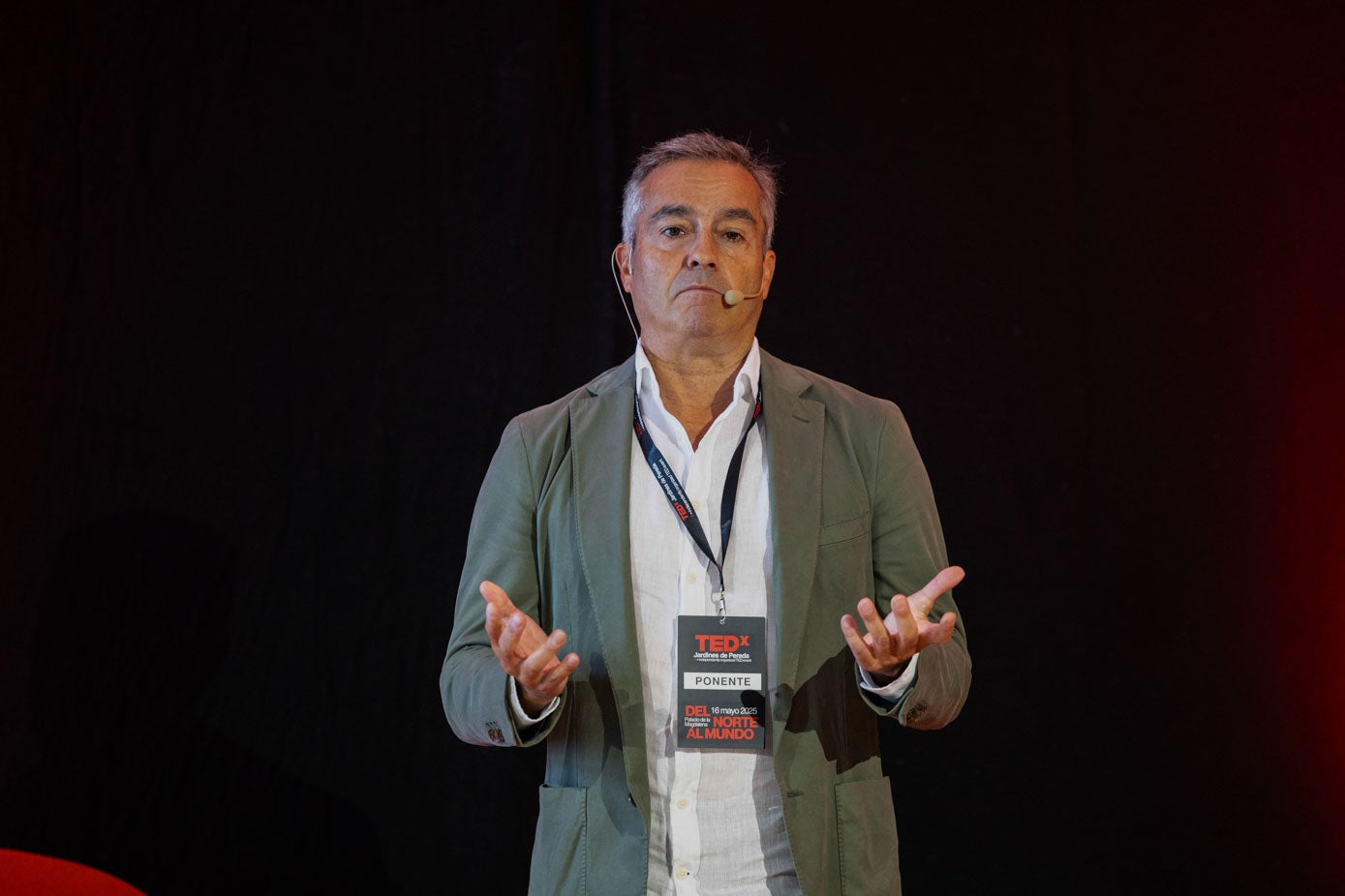 Ángel Cano, uno de los primeros ponentes en participar en la jornada.