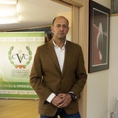 Fernando Ruiz, en el colegio.