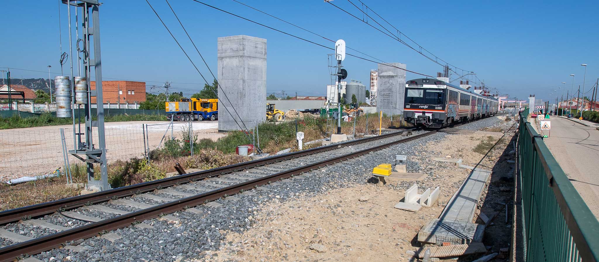 La Audiencia Nacional ha paralizado las obras del tramo del AVE a Cantabria en la salida de Palencia