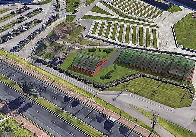 Inforgrafía de cómo quedará la zona.