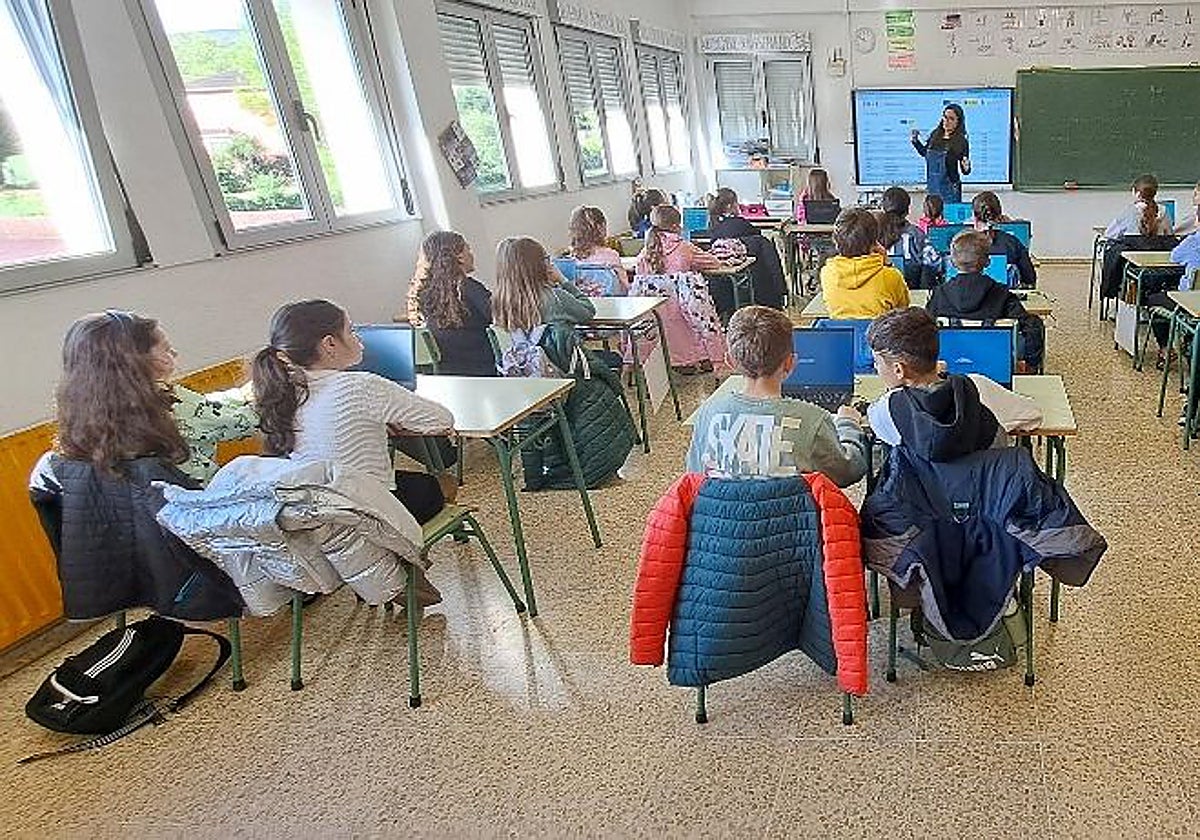 Los alumnos participaron en un Campamento Digital impulsado por Fundación Cibervoluntarios.