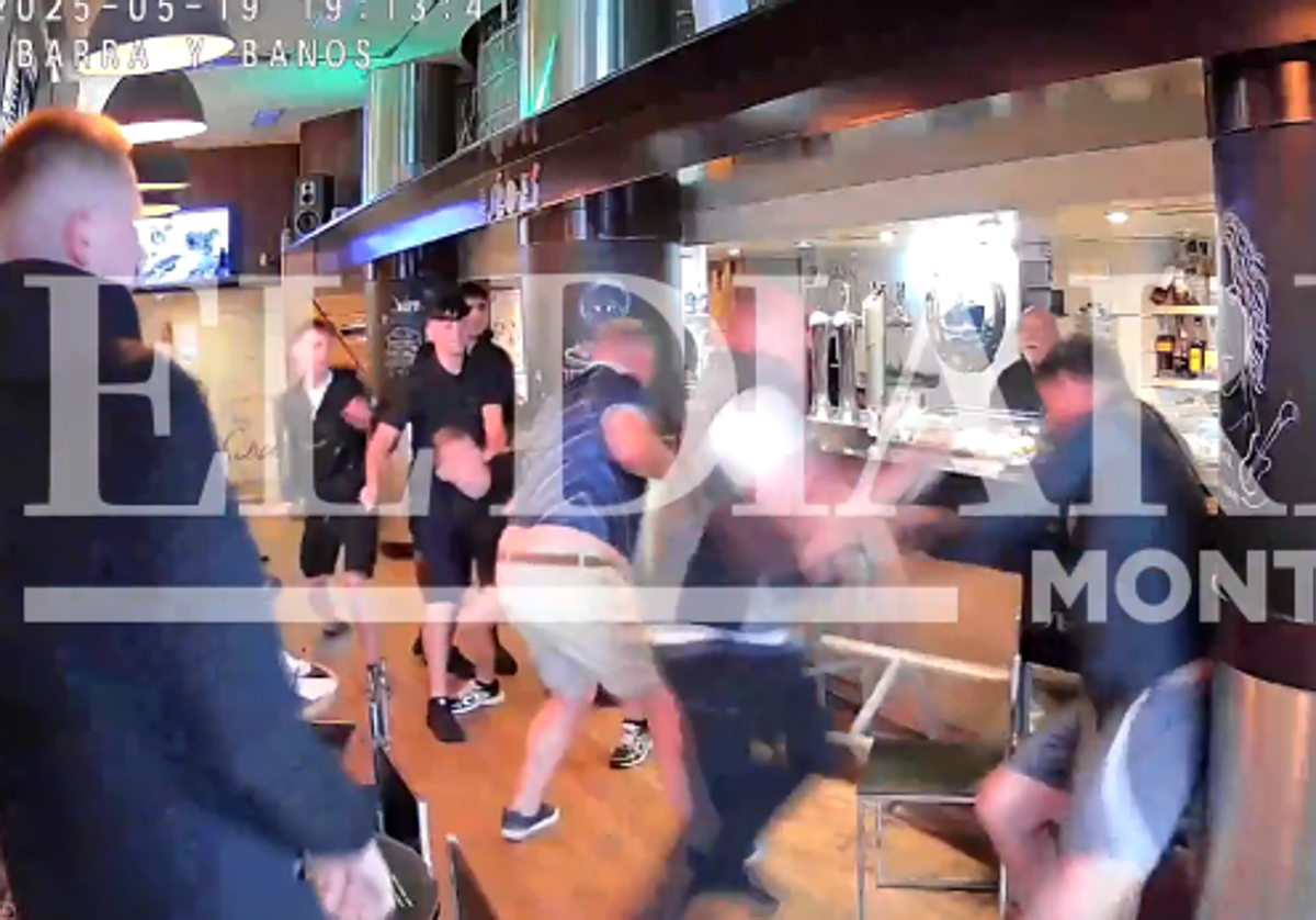 Peleas entre 'hooligans' ingleses en los bares de Santander