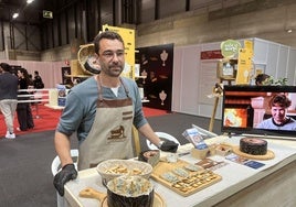 Adrián Collado, primer premio, el pasado mes en el Salón Gourmet.