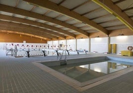 Piscina del Complejo Ruth Beitia de La Albericia.
