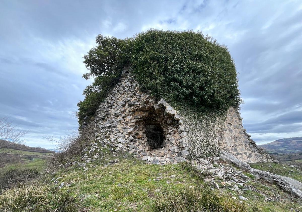 Estado actual de la Torre de Cobejo o Castillo de los Moros.