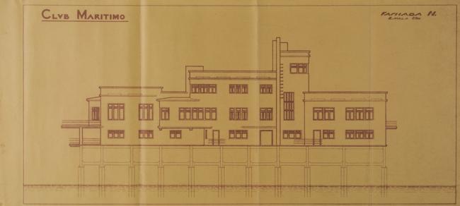 Proyecto de instalación de gas en el Club Marítimo de Santander (1934-1940).