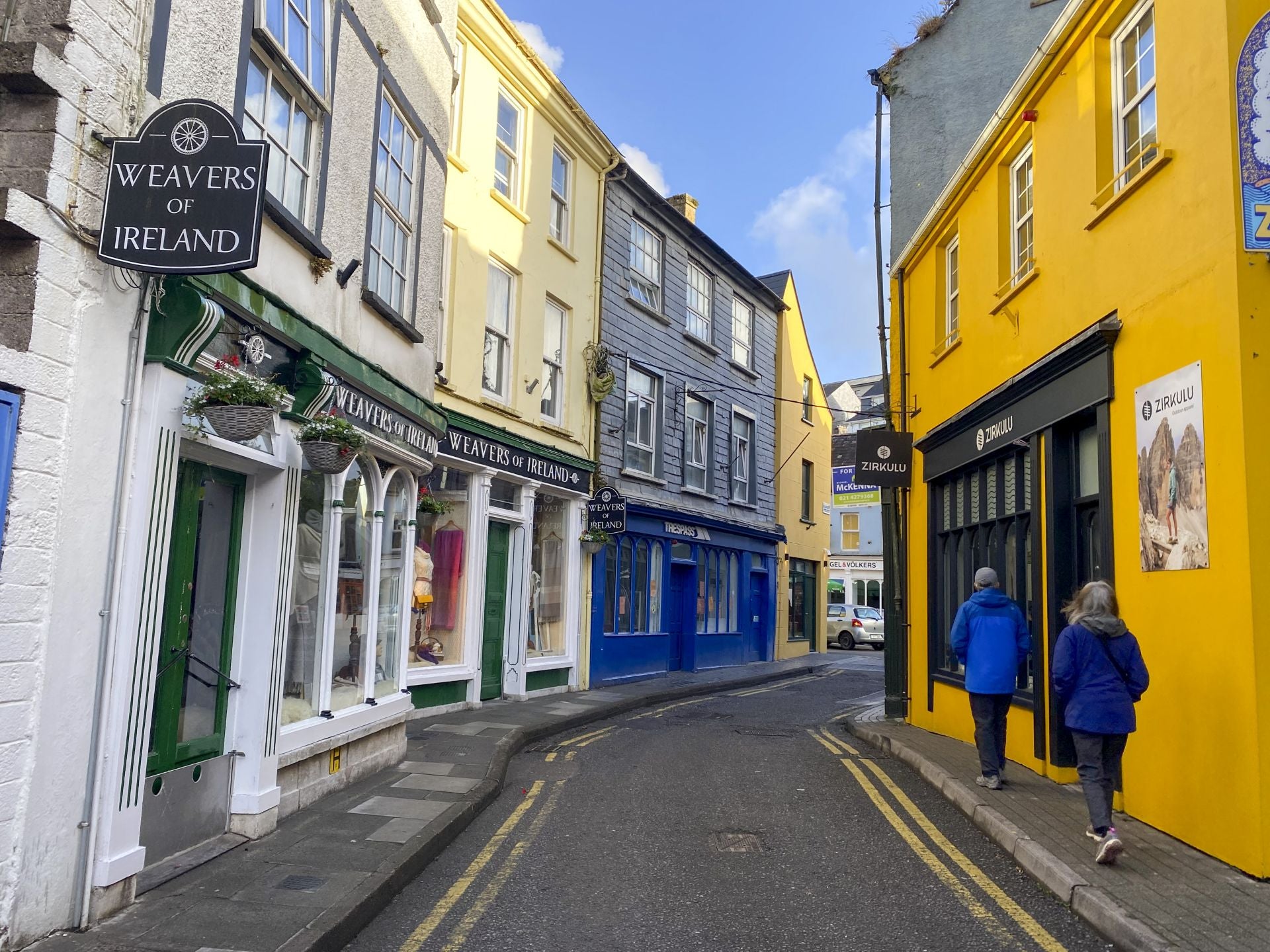 Un domingo por la mañana en Kinsale.