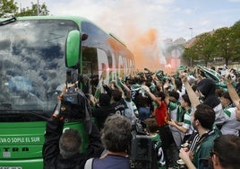 Recibimiento al Racing esta temporada.